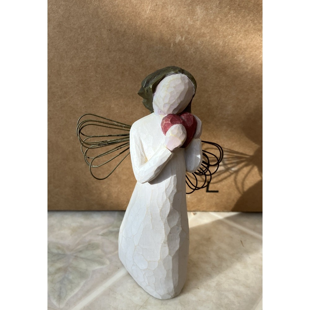 WILLOW TREE 2000 ANGEL OF THE HEART‎ FIGURINE DEMDACO 5 INCH SUSAN LORDI